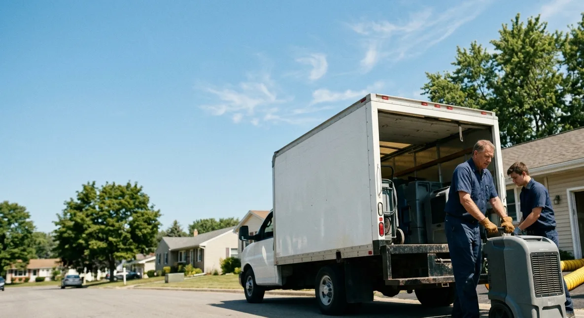 Water Damage Cleanup in Glenarm, IL near me